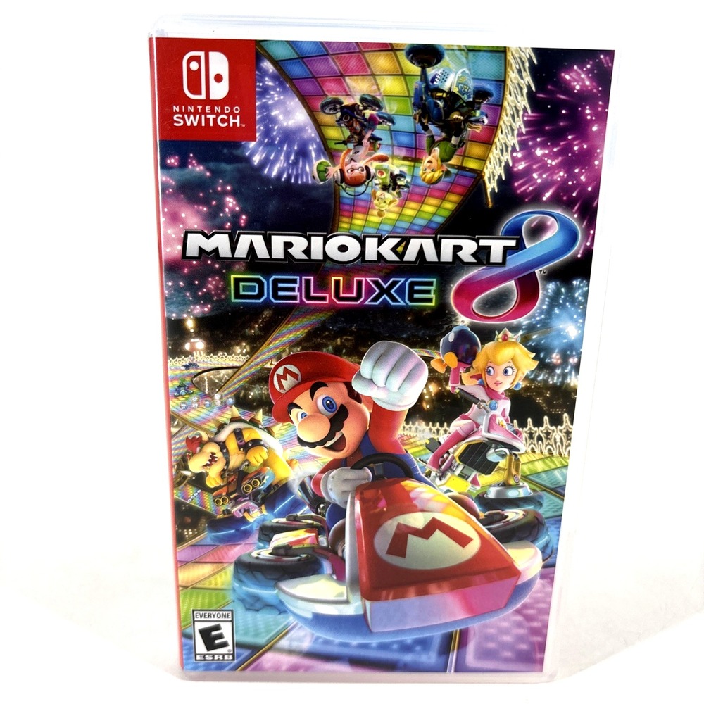 MarioKart 8 Deluxe Switch CASE‎ ONLY NO GAME